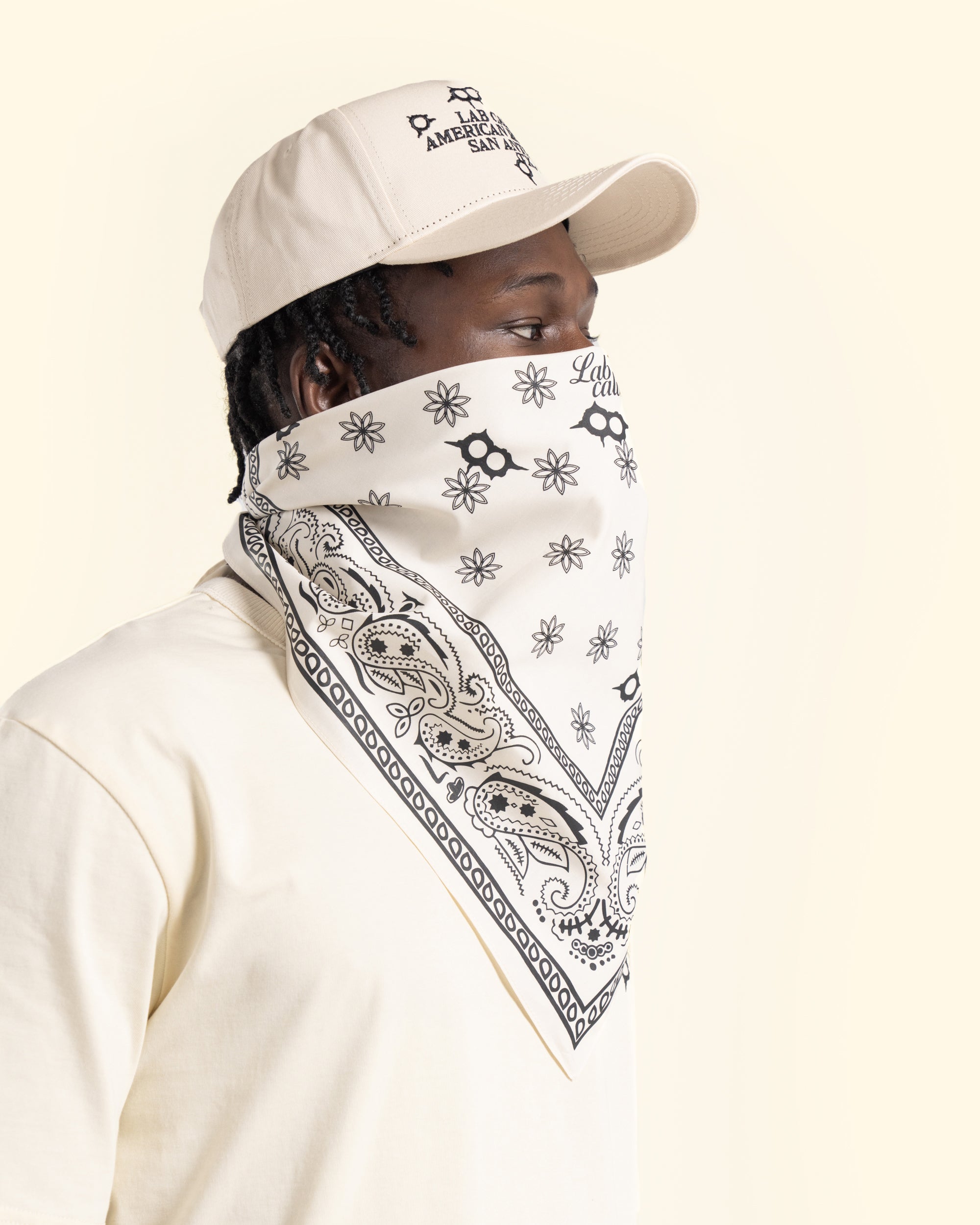 Bullet Bandanna - Classic Cream