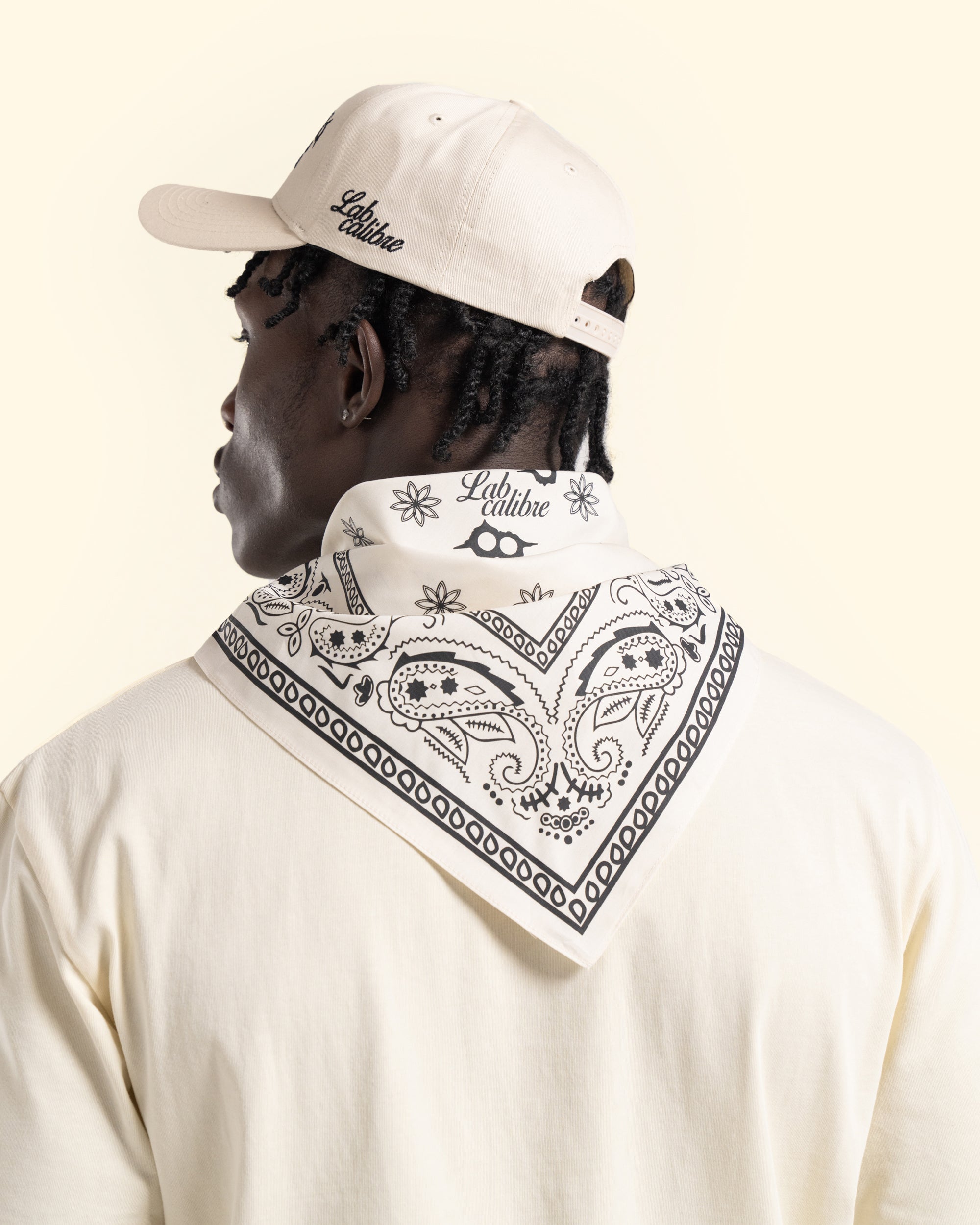 Bullet Bandanna - Classic Cream