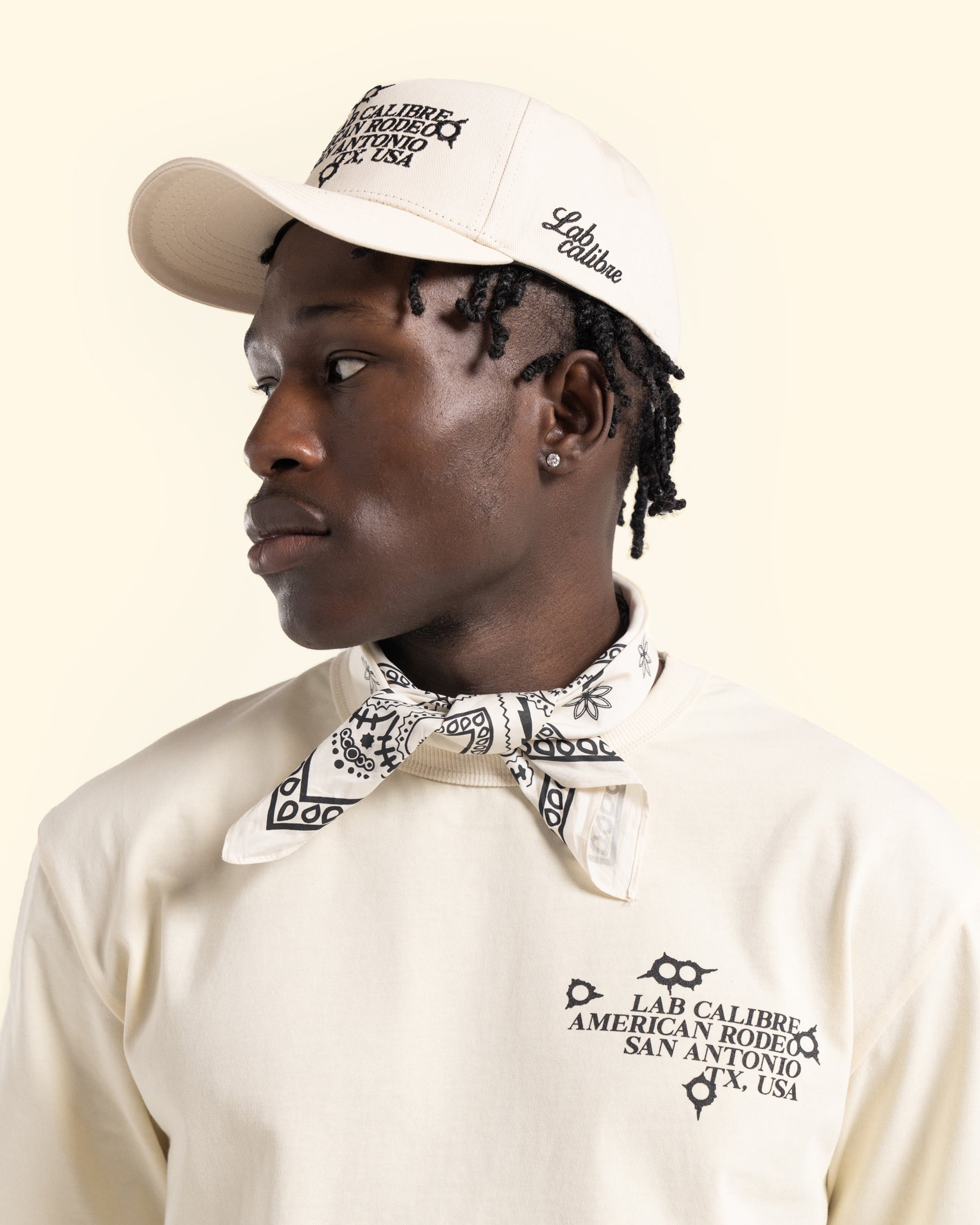 Bullet Bandanna - Classic Cream