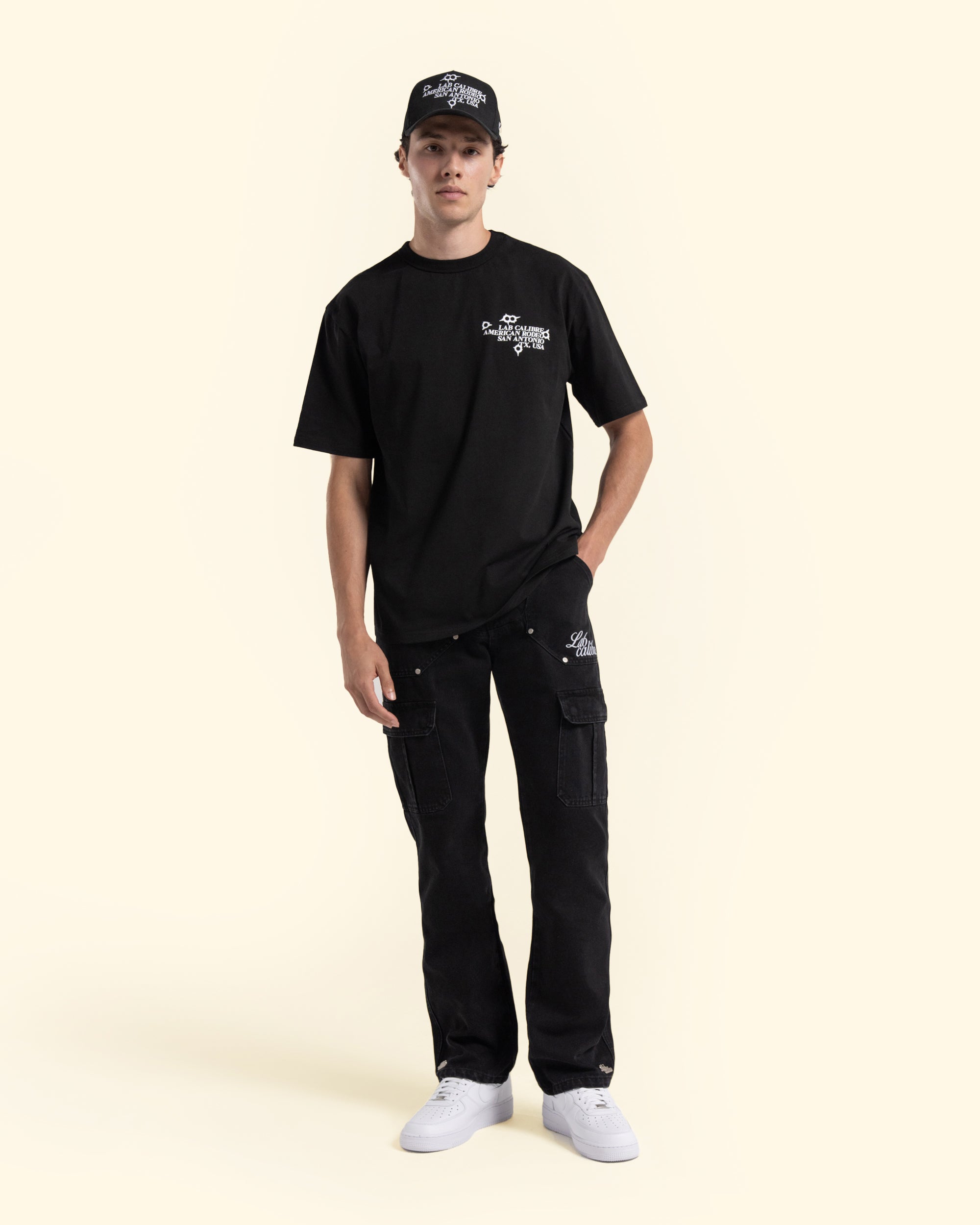 Signature Cargos - Washed Black