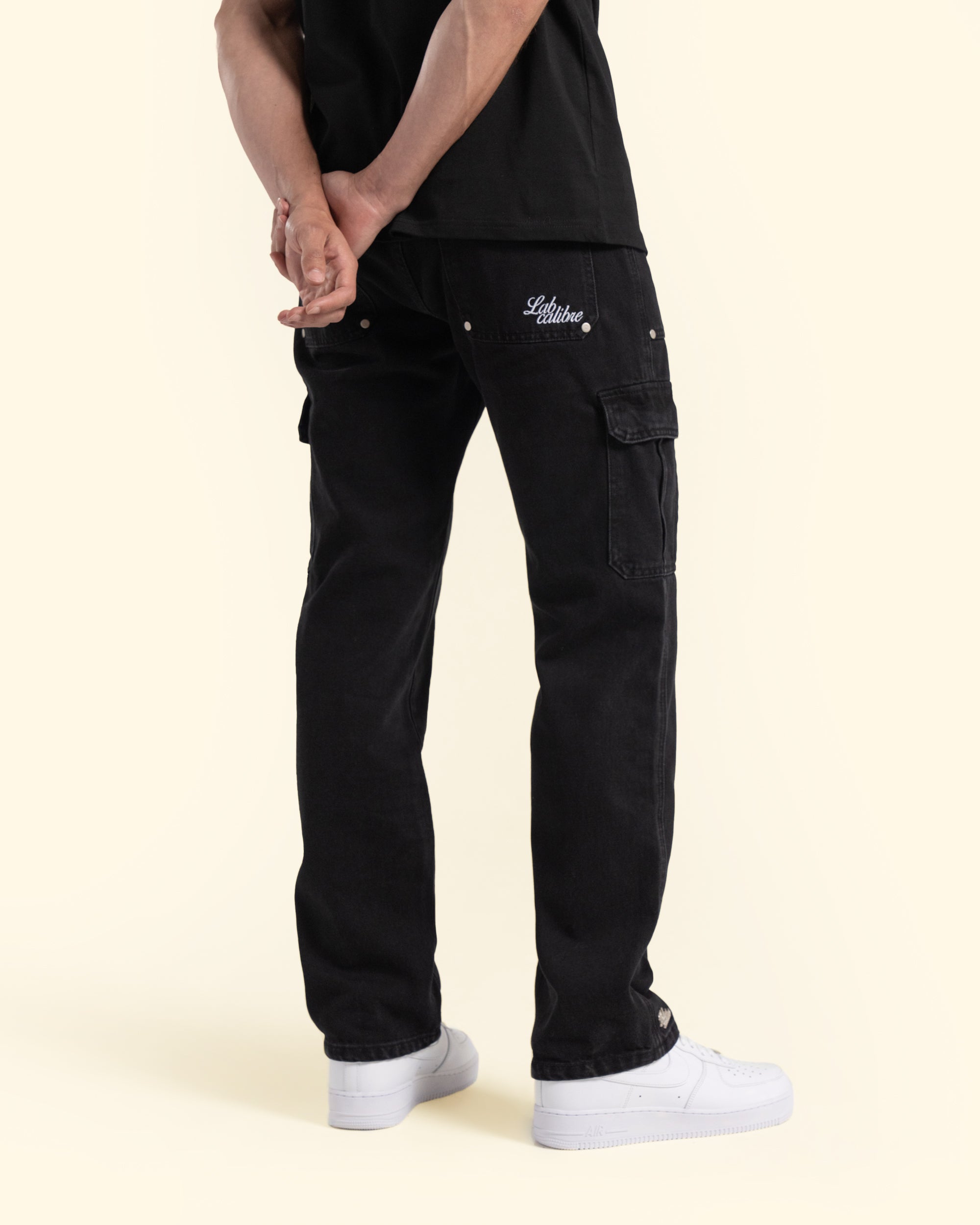 Signature Cargos - Washed Black