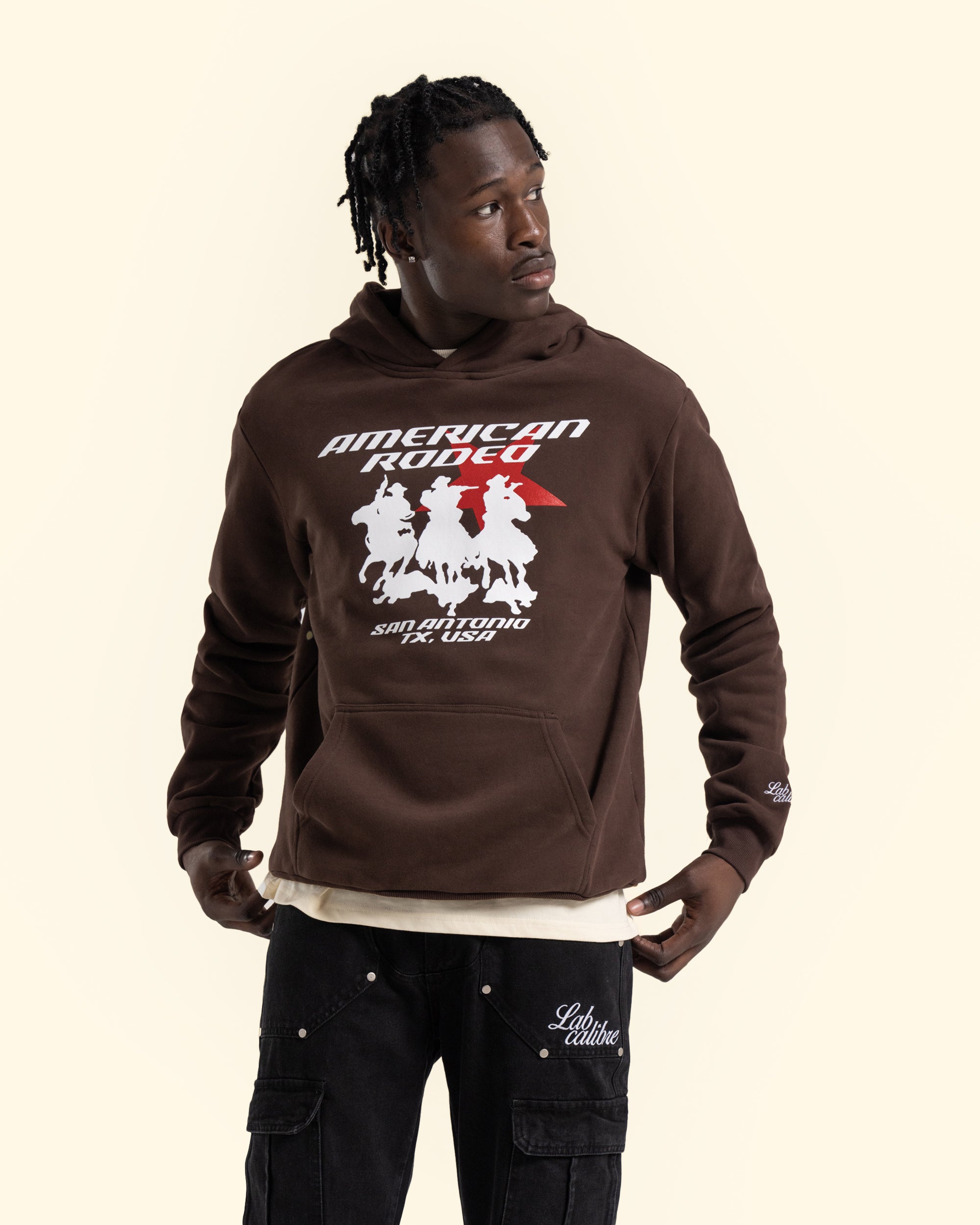 AR Hoodie - Hickory Brown