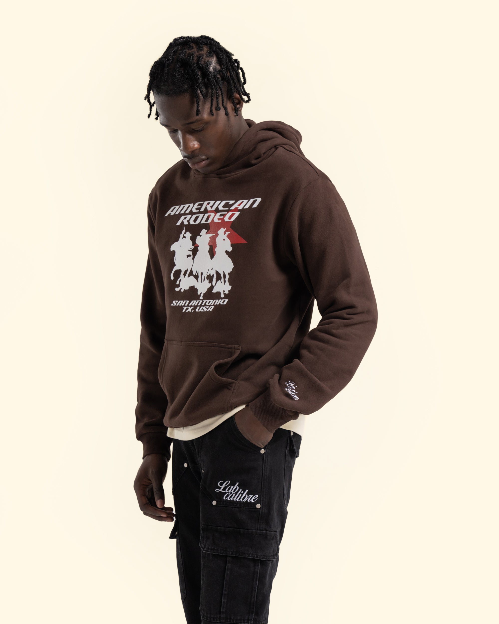 AR Hoodie - Hickory Brown